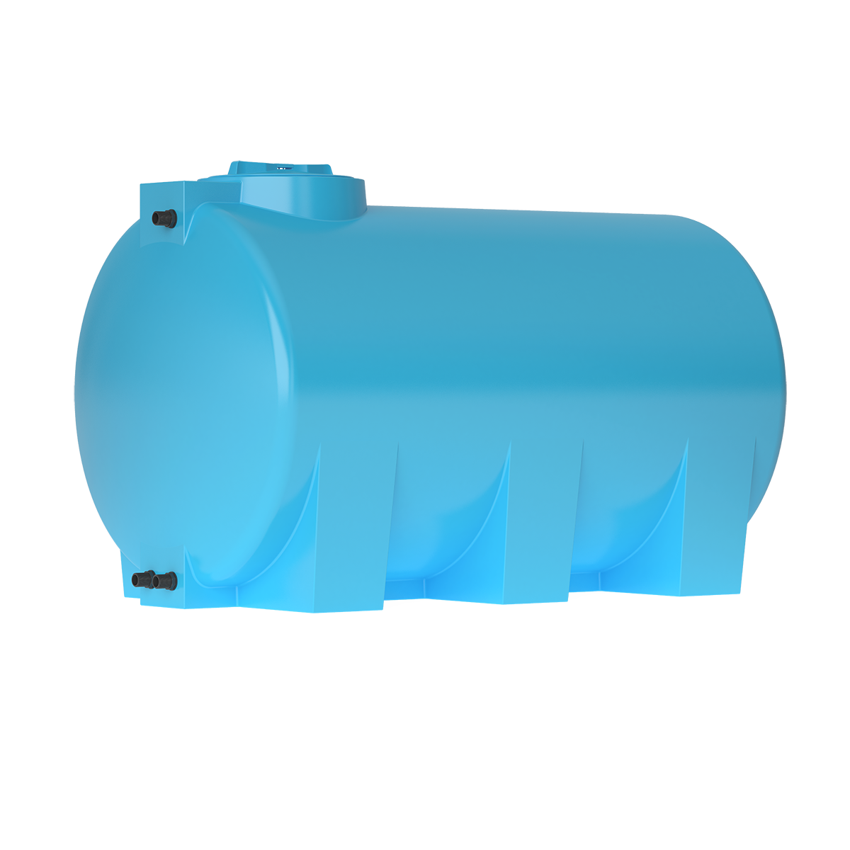 Бак для воды ATH 1500 (синий) с поплавком фото в интернет-магазине ОВКМ